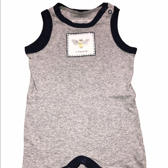 Burt’s Bees Baby 0-3 months organic cotton onesie - Picture 1 of 5